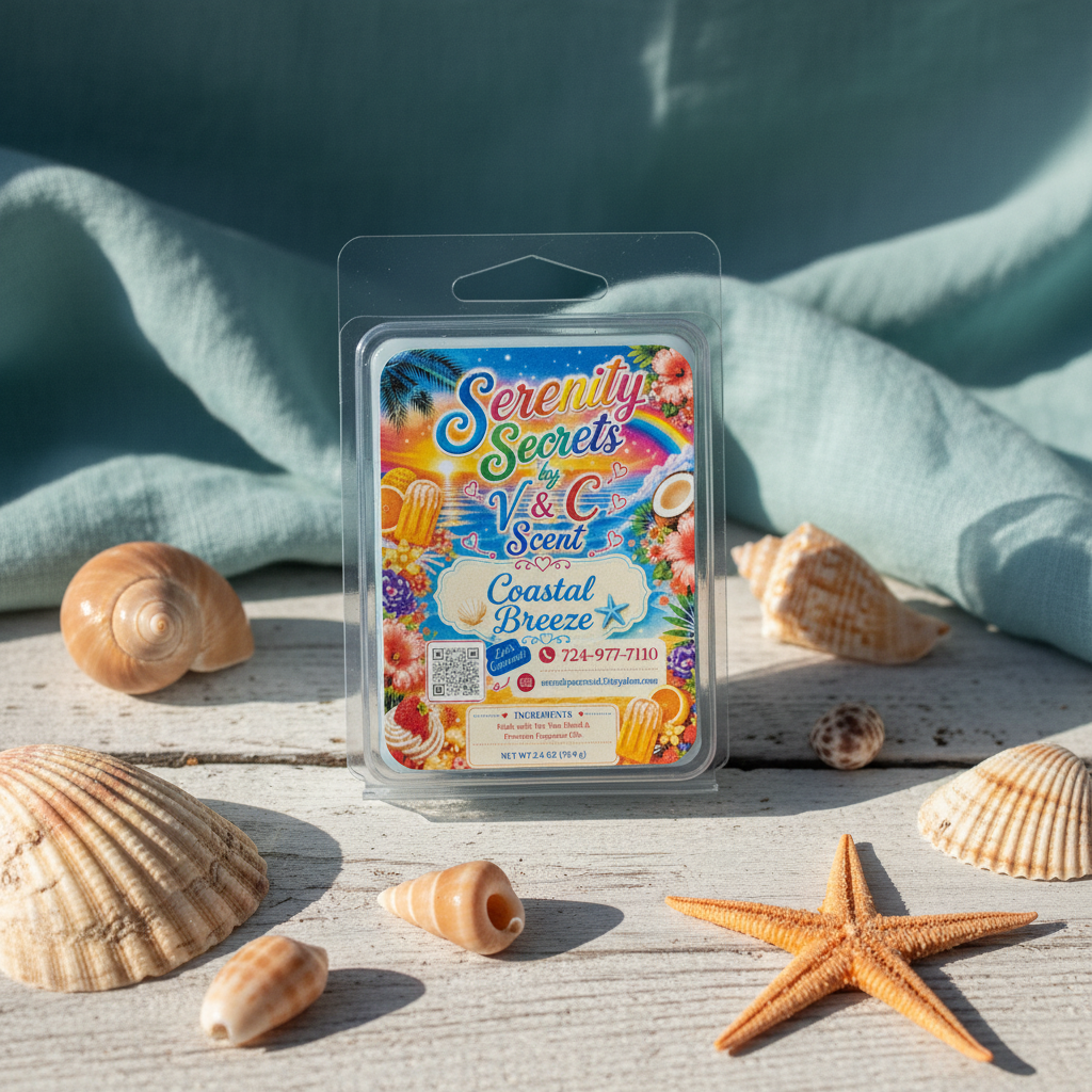 Coastal Breeze Wax Melt - Coastal Lifestyle