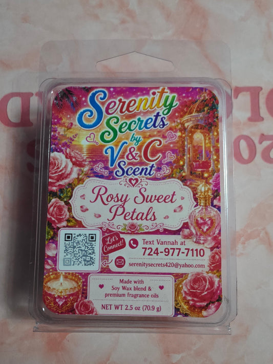Rosy Sweet Petals Wax Melt