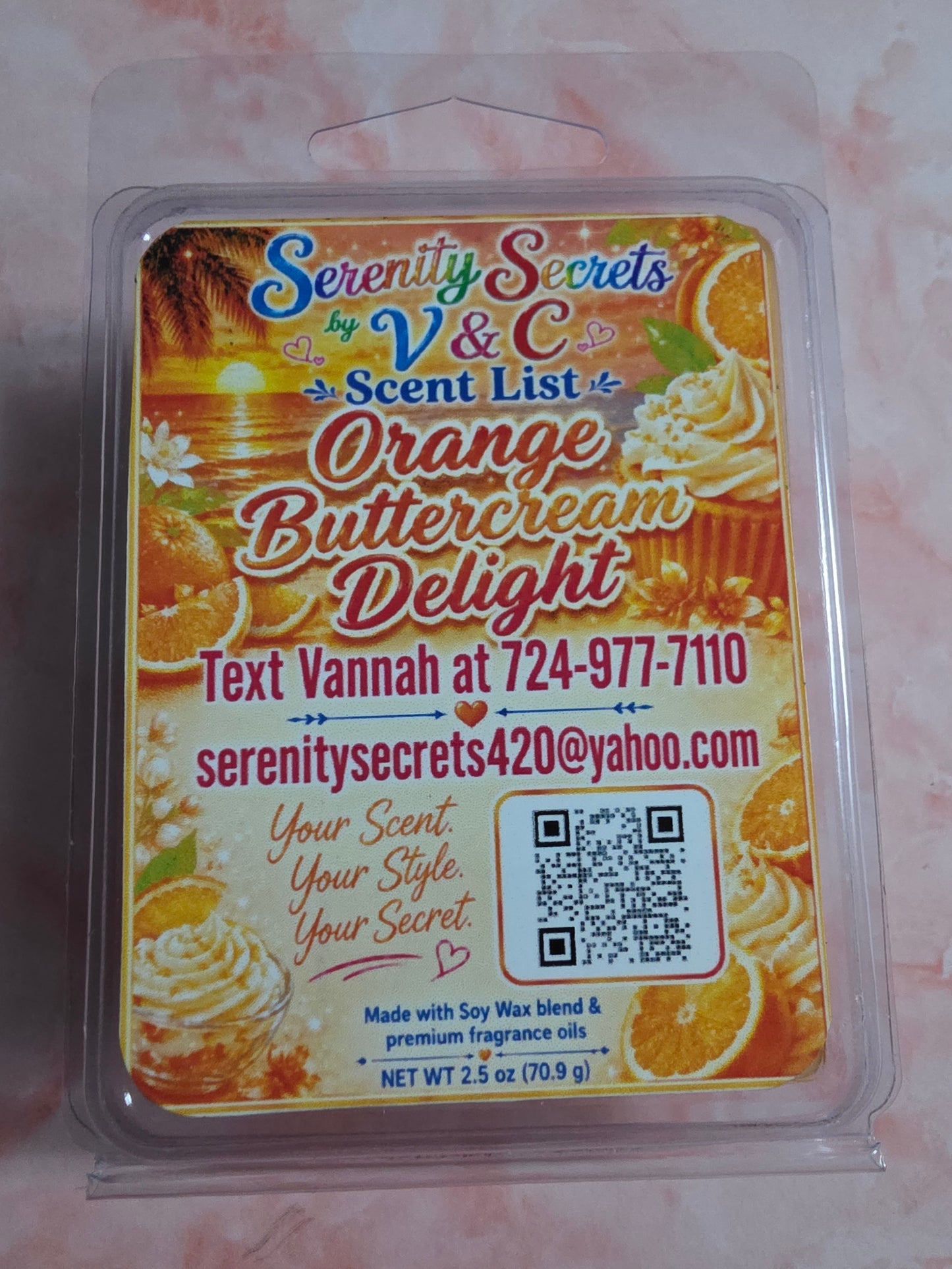 Orange Buttercream Delight